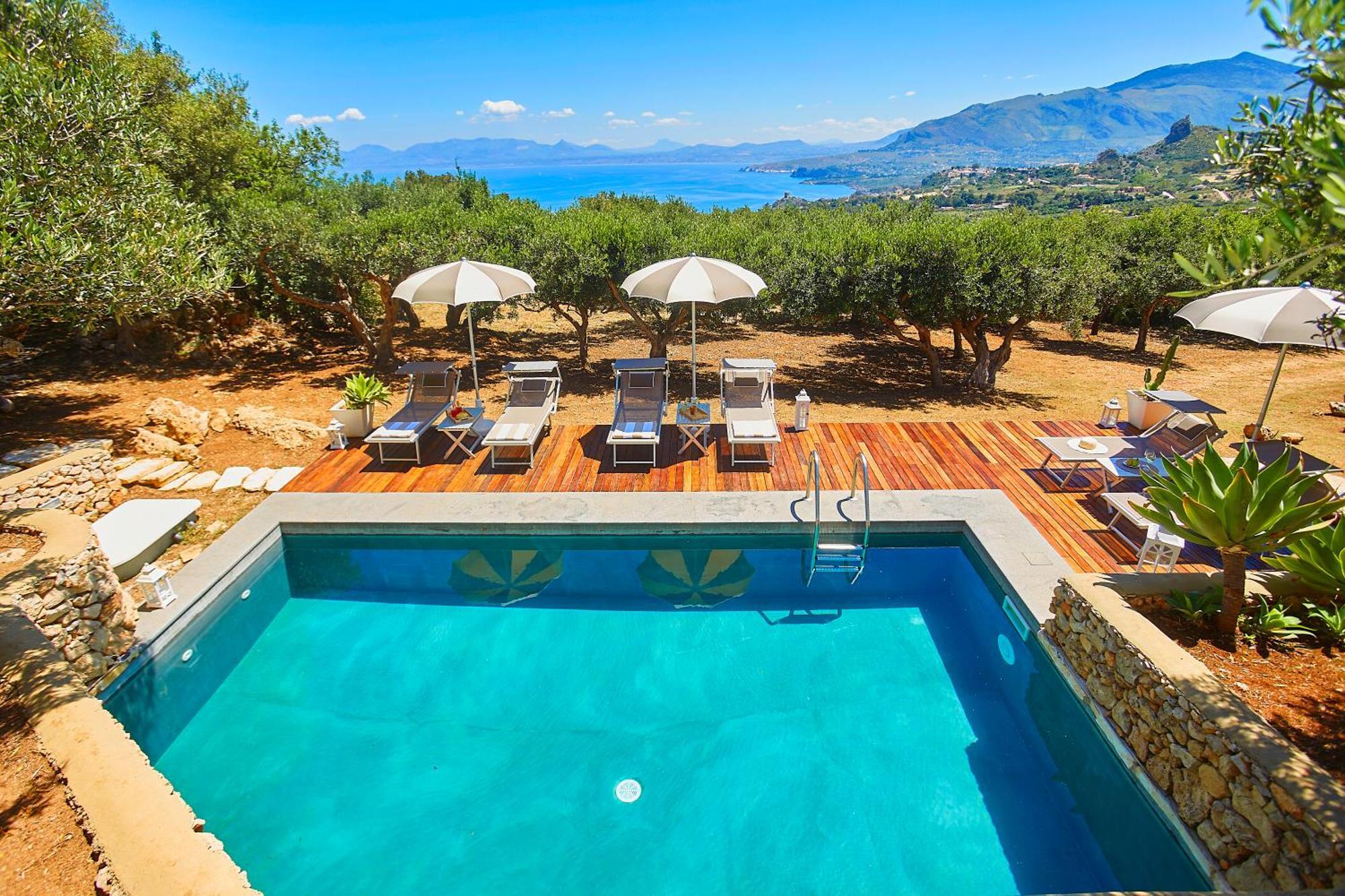 Villa Lo Zingaro - Scopello-Villas Скопелло Екстер'єр фото