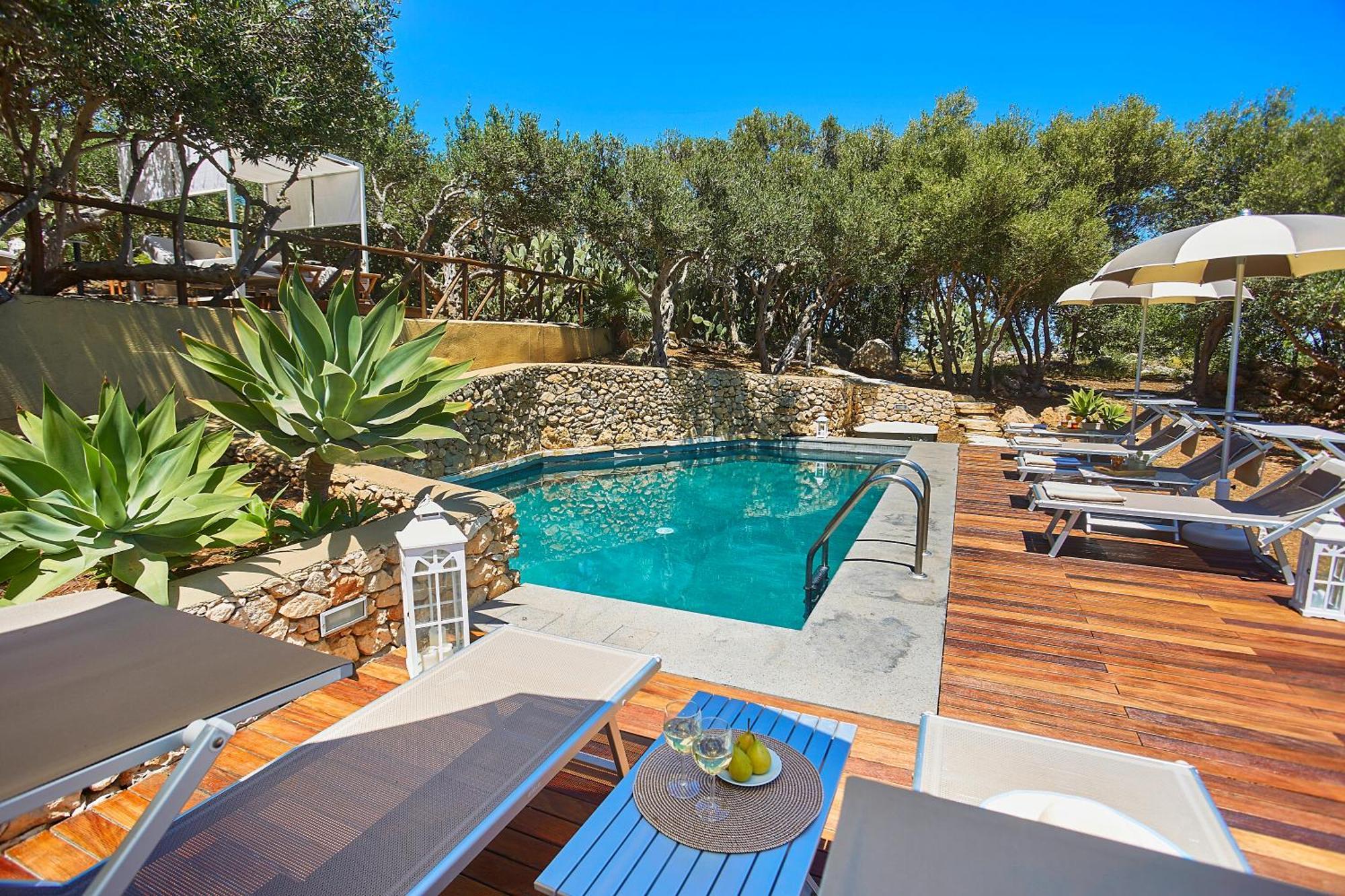 Villa Lo Zingaro - Scopello-Villas Скопелло Екстер'єр фото