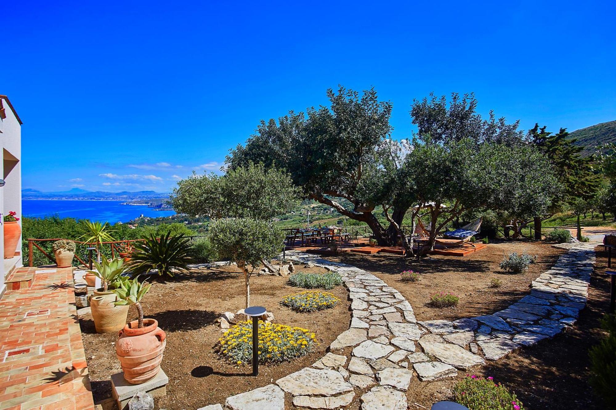 Villa Lo Zingaro - Scopello-Villas Скопелло Екстер'єр фото