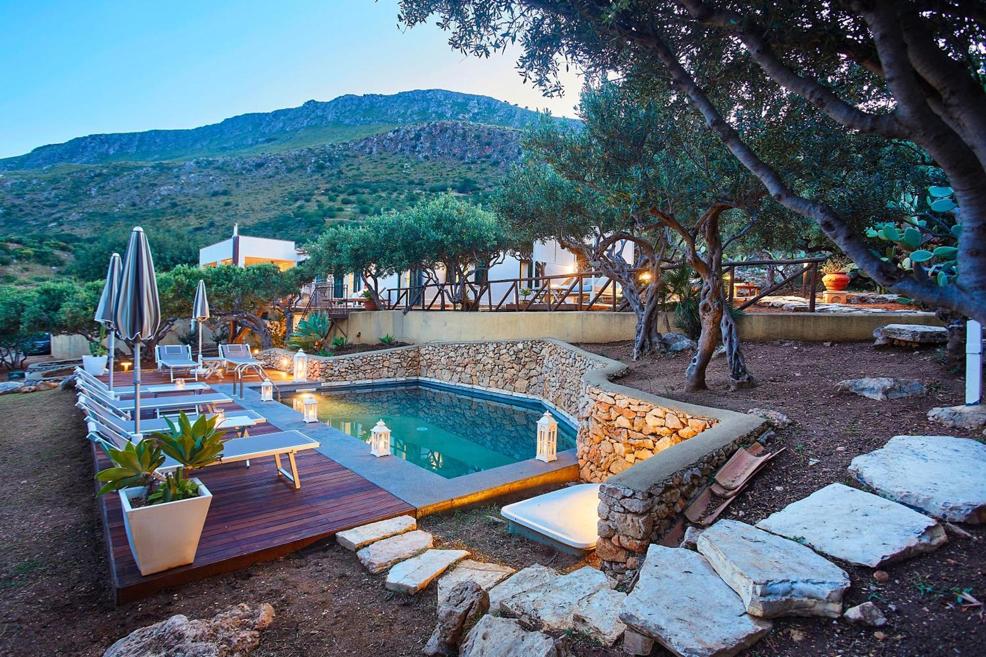 Villa Lo Zingaro - Scopello-Villas Скопелло Екстер'єр фото