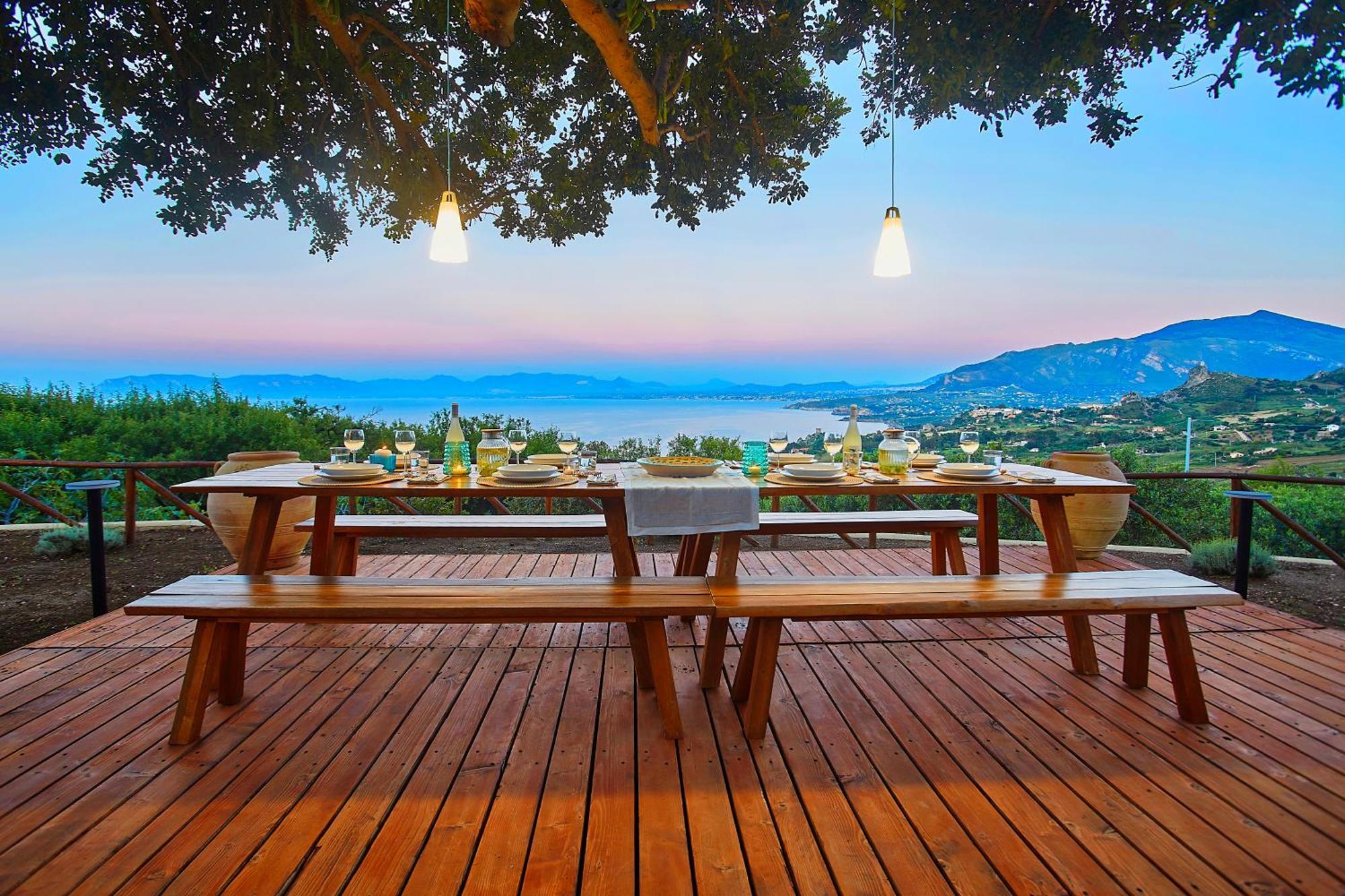 Villa Lo Zingaro - Scopello-Villas Скопелло Екстер'єр фото