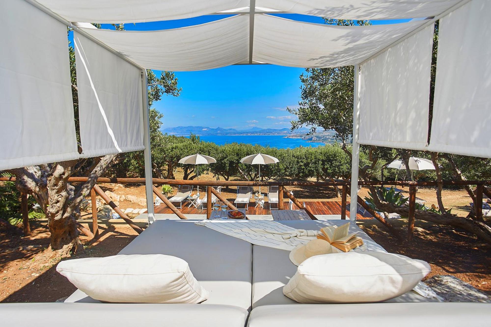 Villa Lo Zingaro - Scopello-Villas Скопелло Екстер'єр фото