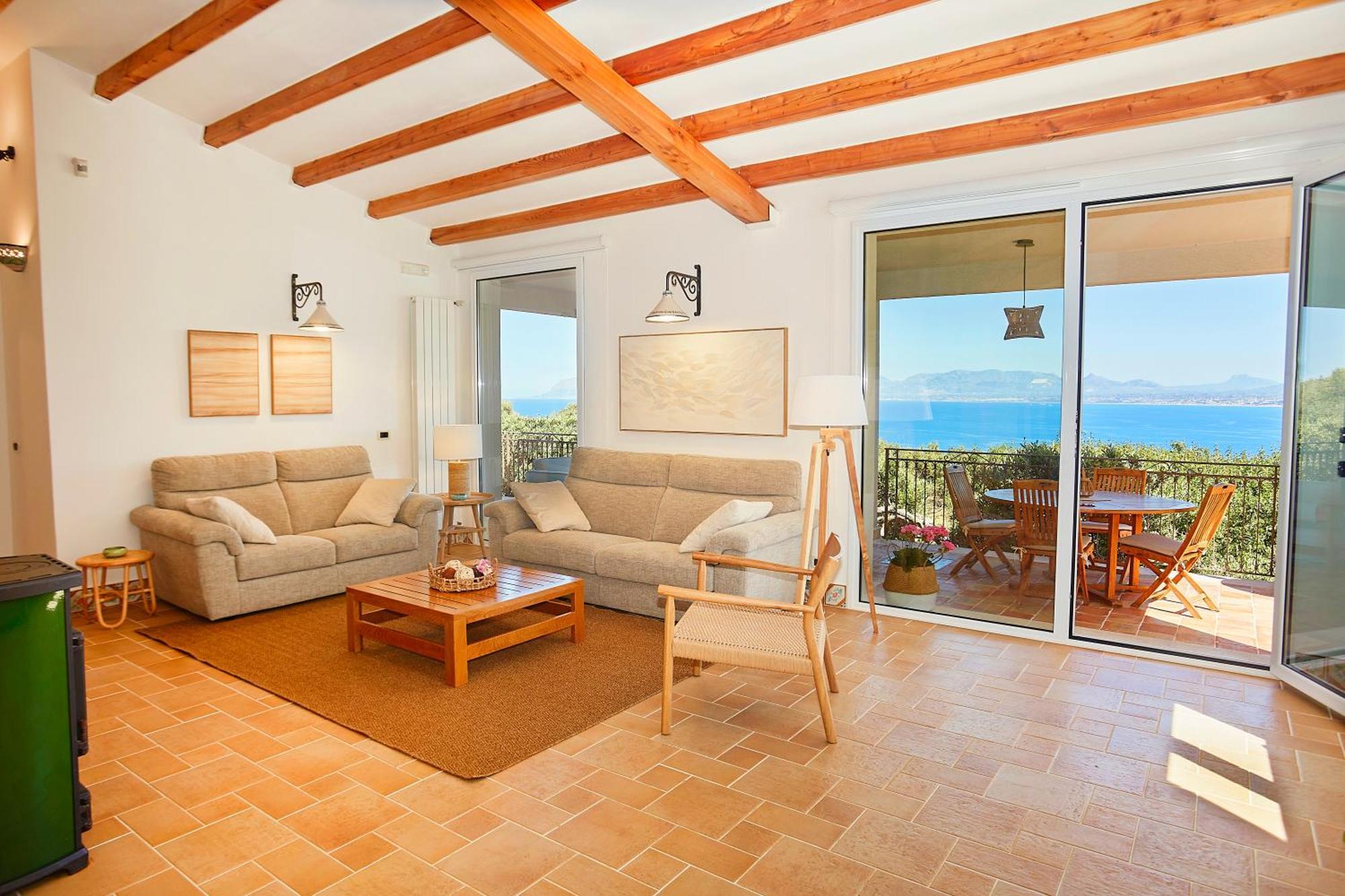 Villa Lo Zingaro - Scopello-Villas Скопелло Екстер'єр фото