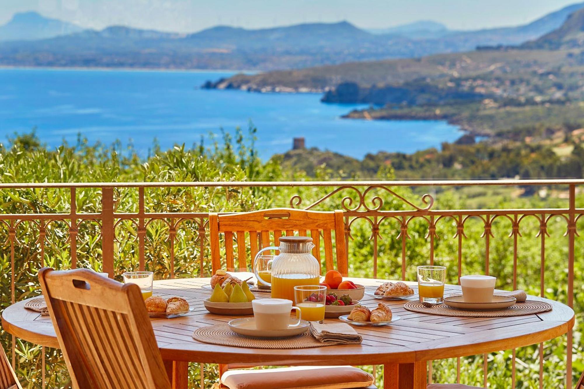 Villa Lo Zingaro - Scopello-Villas Скопелло Екстер'єр фото